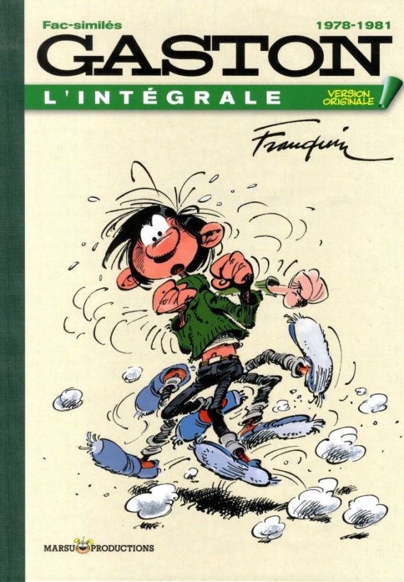 Franquin - Gaston L'intégrale N° 15 Version originale 1978/1981 - Tirage de tête (2015)
