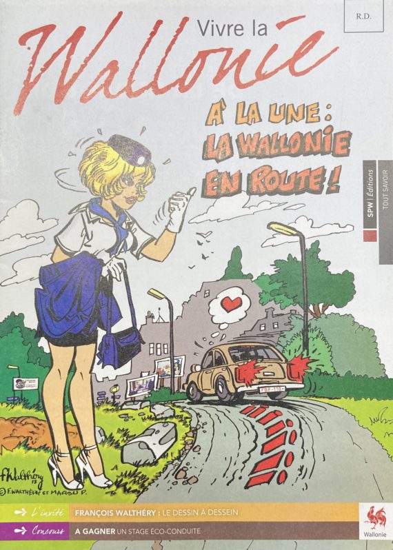 Walthéry - Natacha - Vivre la Wallonie N° 19 (2013)