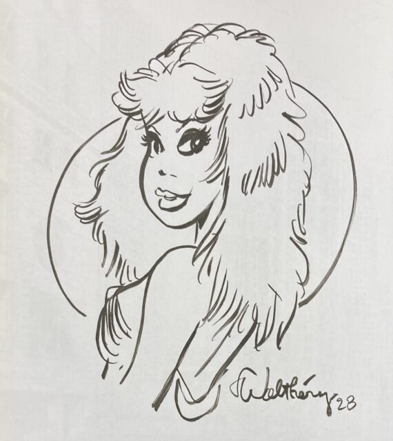 Walthéry, De Lazare & Mythic - Dédicace / Rubine N° 4 "Serial killer" (1996)