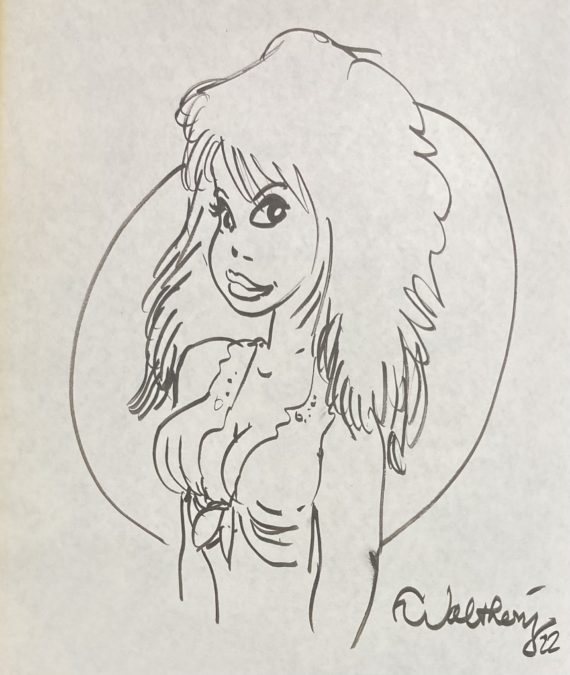 Walthéry, Will & Wasterlain - Dédicace Natacha N° 10 "L'île d'outre monde" (1984)