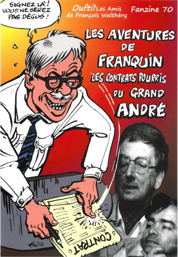 Walthéry & Franquin - Natacha - Oufti, les amis de François Walthéry n° 70 (2023)