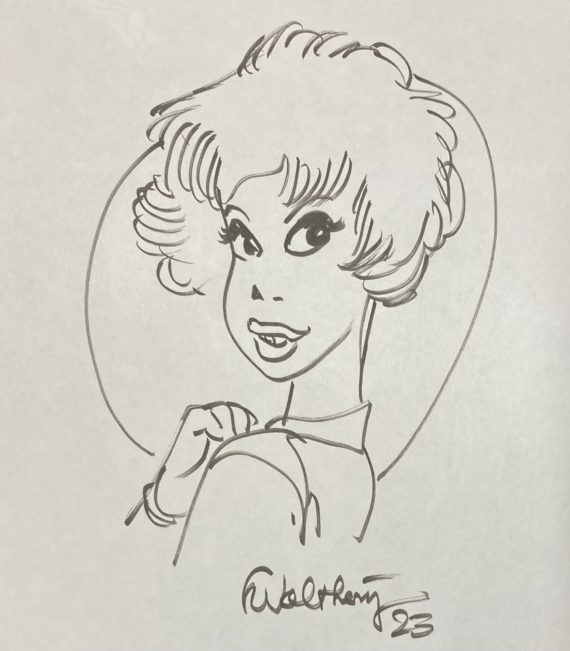 Walthéry, Mittéi & Mythic - Dédicace / Natacha N° 14 "Cauchemirage" (1989)