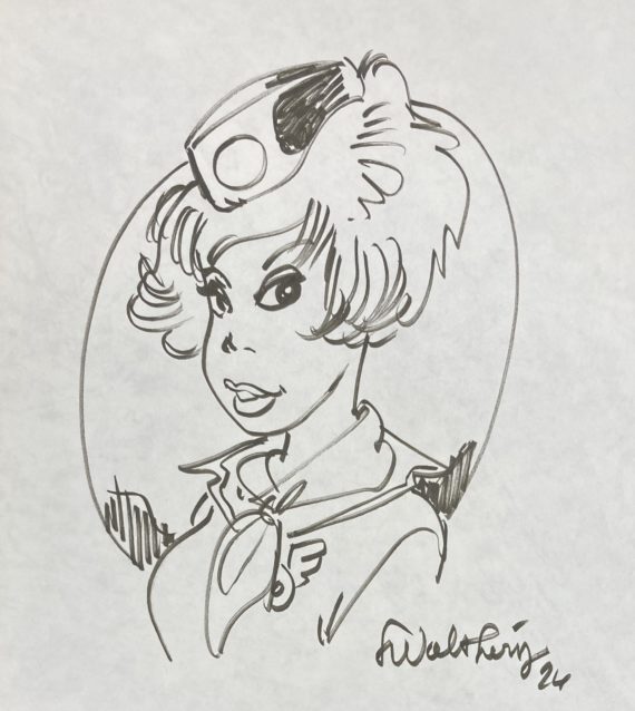 Walthéry, Mittéi & Peyo – Dédicace / Natacha N° 15 "La ceinture de cherchemidi" (1992)