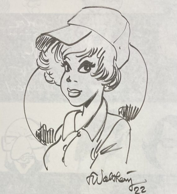 Walthéry, Peyo & Gos - Dédicace / Jacky et Célestin "Sur la piste du scorpion" (1985)