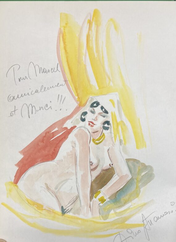 Dino Attanasio - Dédicace / Le décaméron (1991)