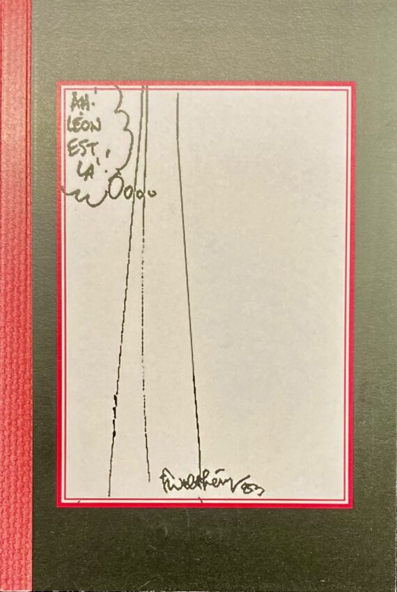 François Walthéry - Natacha "Ah Léon est là" - Tirage de tête (2023)