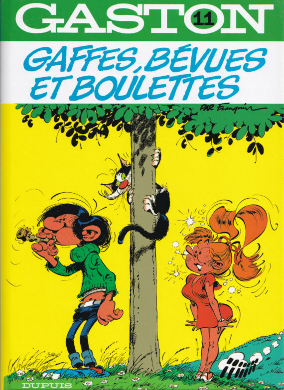 Franquin - Gaston N° 11 "Gaffes, bévues et boulettes" - Fac-similé Tirage limité (2005)