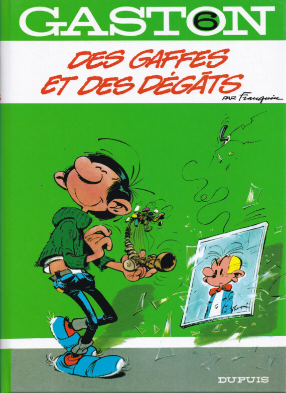 Franquin - Gaston N° 6 "Des gaffes et des dégâts" - Fac-similé Tirage limité (2005)