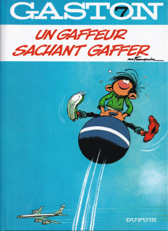 Franquin - Gaston N° 7 "Un gaffeur sachant gaffer" - Fac-similé Tirage limité (2005)