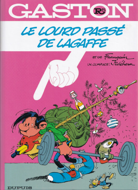 Franquin - Gaston R5 "Le lourd passé de Lagaffe" - Fac-similé Tirage limité (2005)