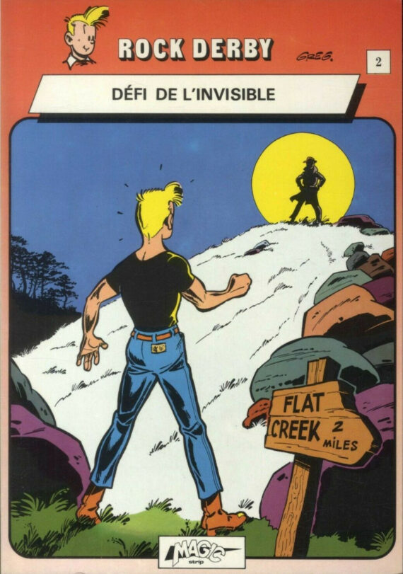Greg - Rock Derby N° 2 "Défi de l'invisible" (1980)
