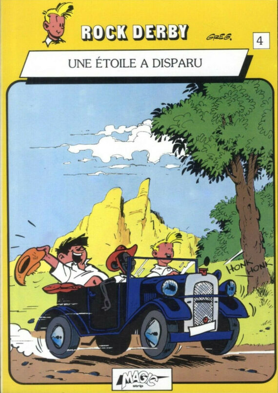 Greg - Rock Derby N° 4 "Une étoile a disparu" (1980)