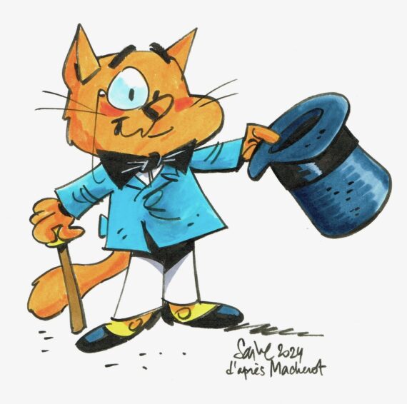 Olivier Saive - Chaminou - Dessin original (2024) 1