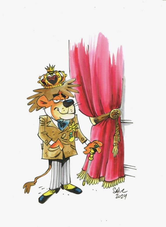 Olivier Saive - Chaminou - Dessin original (2024) 6