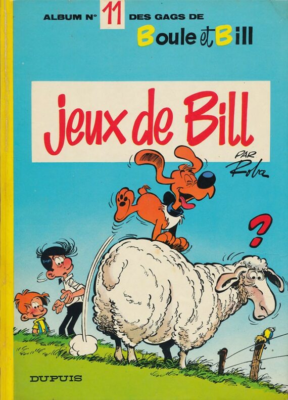 Roba - Boule et Bill N° 11 "Jeux de Bill" (1975)