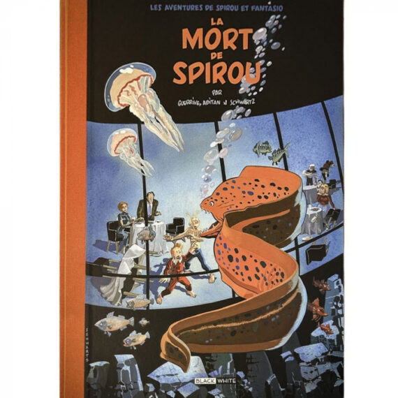 Schwartz, Abitan & Guerrive - Spirou N° 56 "La mort de Spirou" - Tirage de tête (2024)