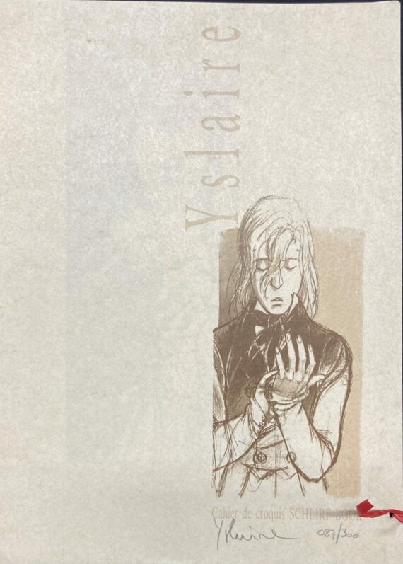 Yslaire - Portfolio Sambre "Plus ne m'est rien" - Carnet de croquis (1987)