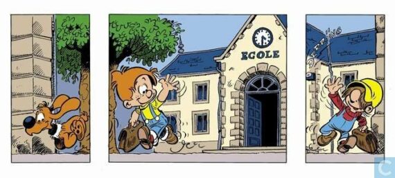 Roba - Boule & Bill - Triptyque en sérigraphie (2005)