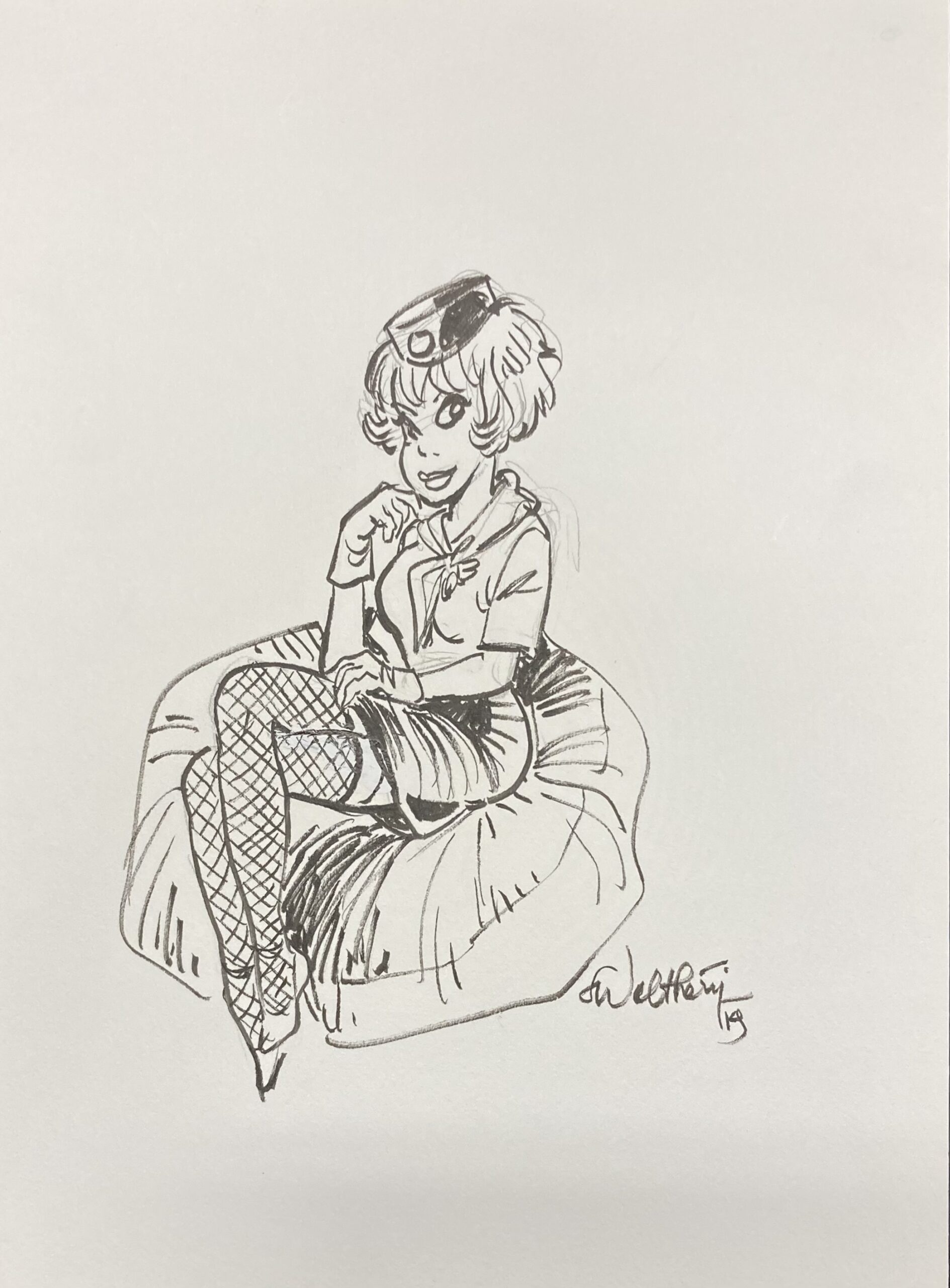 Dessin Original De BD - Œuvre De PATURAUD Laurent (JIM)