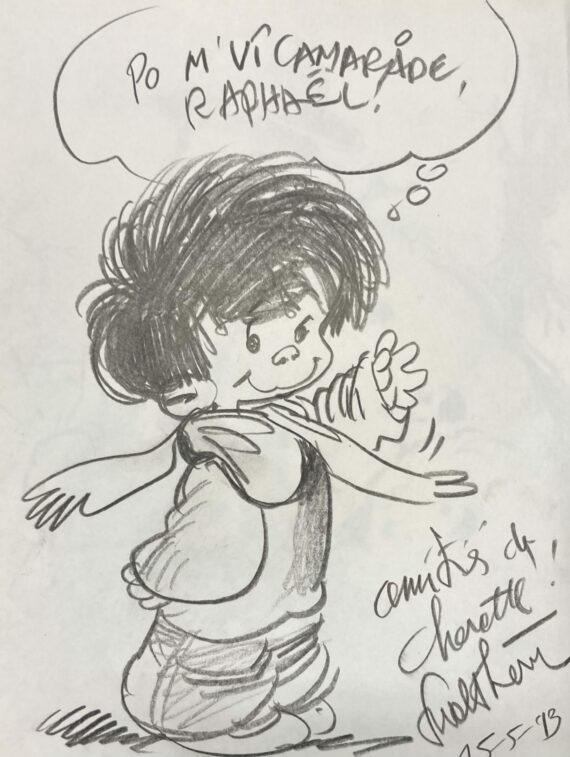 François Walthéry - Dédicace / Li P'tit-Bout-d'Chique (1989)