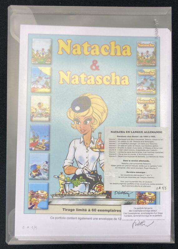 Walthéry - Portfolio Natacha et Natascha