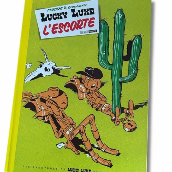 Morris & Goscinny - Lucky Luke "L'escorte" - Tirage limité timbré (2024)
