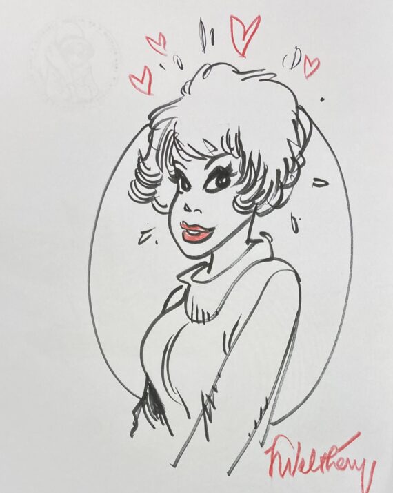 Walthéry & Mittéï - Dédicace / Natacha "Li joûrnal d'a m'grand-mère" - Tirage de tête (2003)