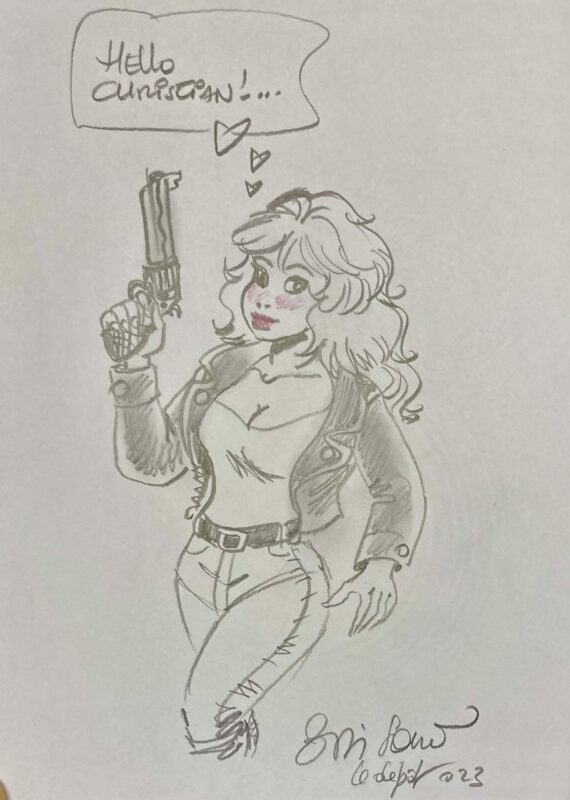 Walthéry Mythic & Di Sano - Dédicace / Rubine "Midaway" (2023)