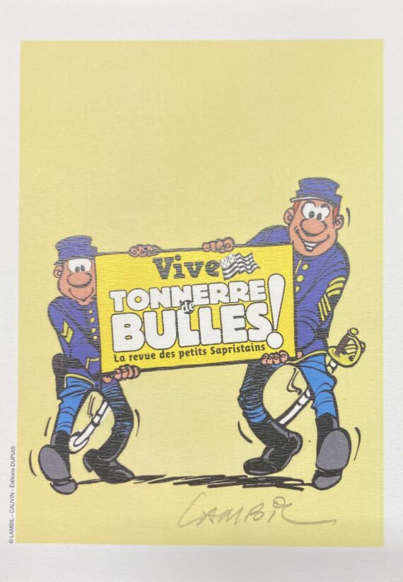 Willy Lambil - Les tuniques bleues Ex libris