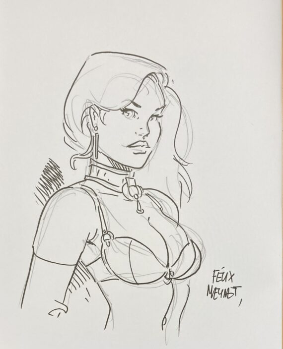 Meynet - Dédicace / Artbook 69 - Version rouge / Totale full (2024) A