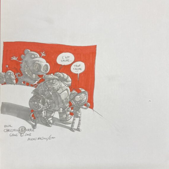 Omond & Nesme - Dédicace / Les gamins dans l'espace (2000)