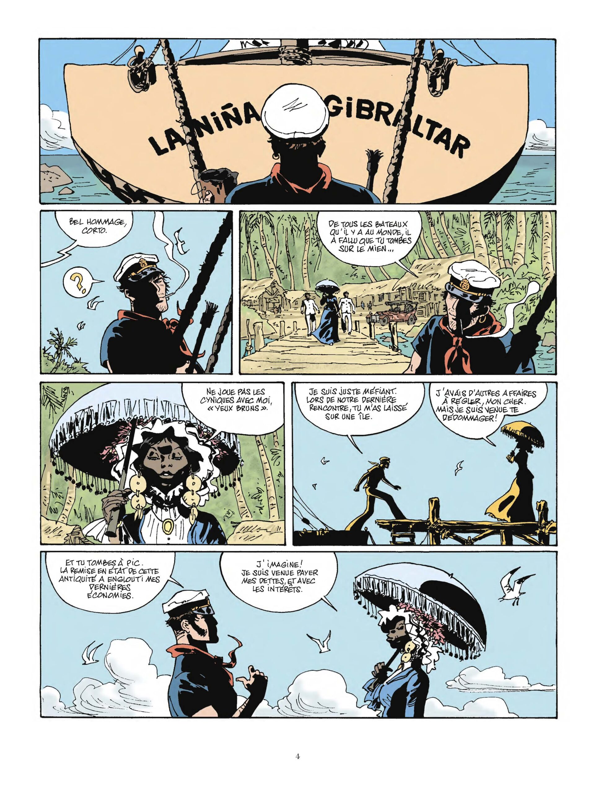 Hugo PRATT - Corto Maltese 40 ans - Affiche - Bandes Dessinées