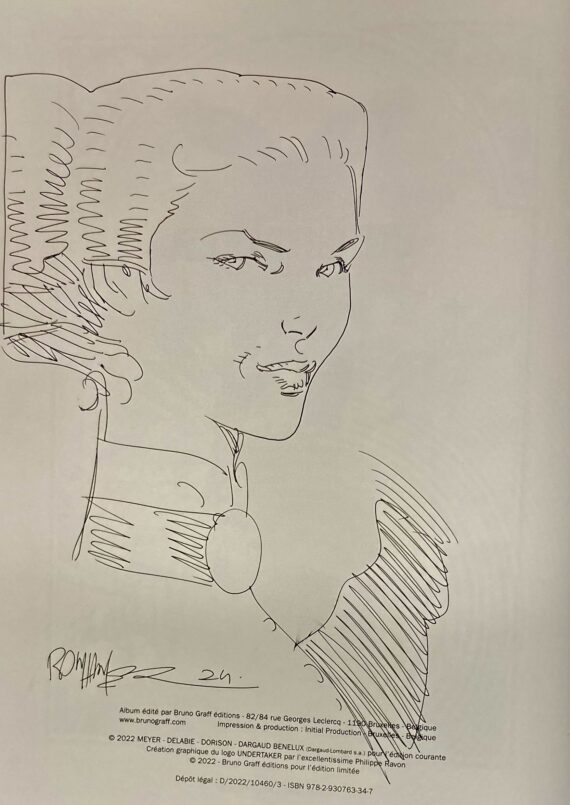 Meyer & Dorison - Dédicace / Undertaker "Le cycle de l'indien blanc" T. 5 & 6 - Tirage de tête (2022) d