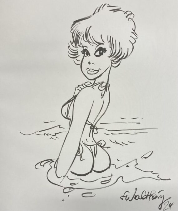 Walthéry & Sirius - Dédicace / Natacha "Sur les traces de l'épervier bleu" - Tirage de tête (2018)