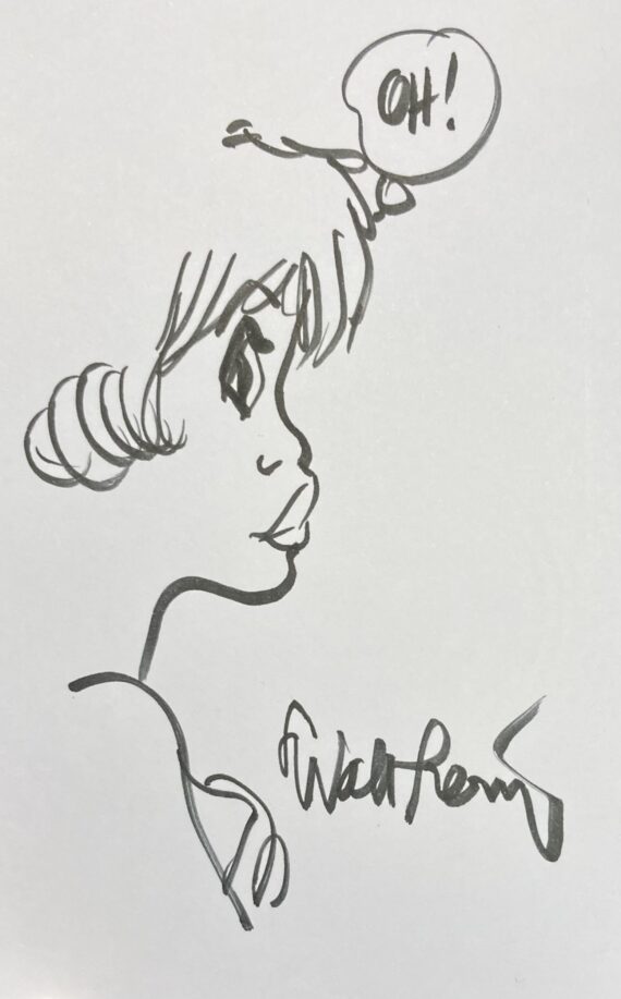 Walthéry - Dédicace / Les érotiques de Natacha - Tirage de tête