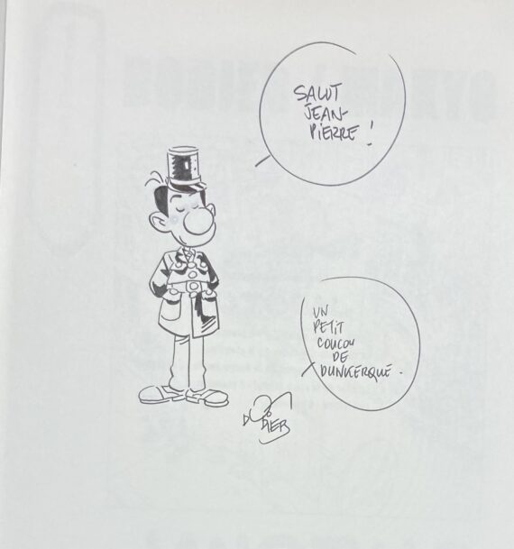 Dodier & Makyo - Dédicace / Janotus - Traits d'Humour T. 1 - Tirage de tête (2004)