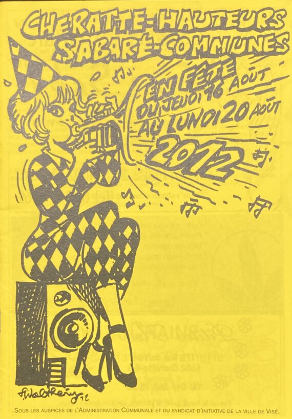 Walthery - Programme fête de Cheratte-Hauteurs (2012)