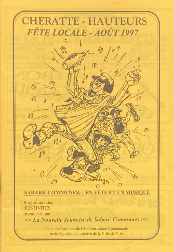Walthery - Programme fête de Cheratte-Hauteurs (1997)