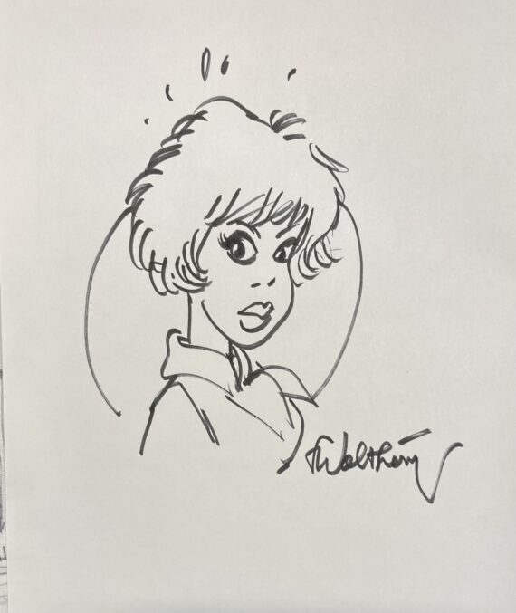 François Walthéry - Dédicace / Natacha Morceaux choisis N° 5 (2017)