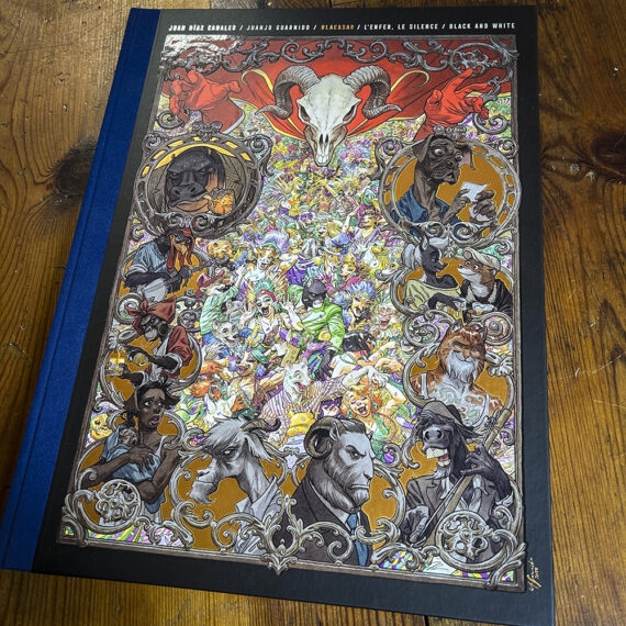 Guarnido & Canales - Blacksad N° 4 "L'enfer, le silence" - Tirage de tête (2024)