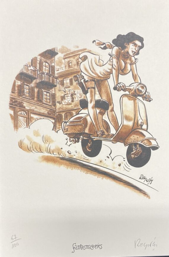 Mathieu Reynès - Ex libris "Lola Bogata" (2006)