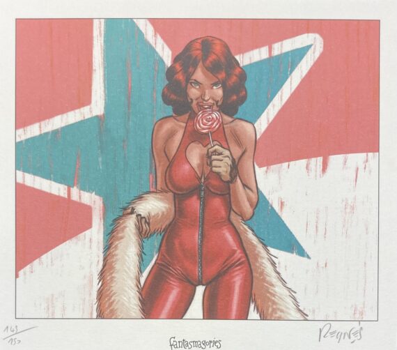 Mathieu Reynès - Ex libris "Lola Bogata" (2005)