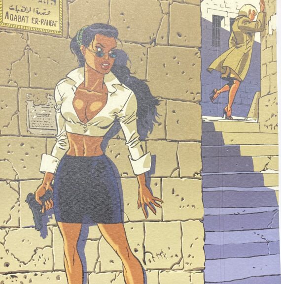 Meynet & Yann - Jaquette Les éternels N° 4 "Le puit des ténèbres" (2006)