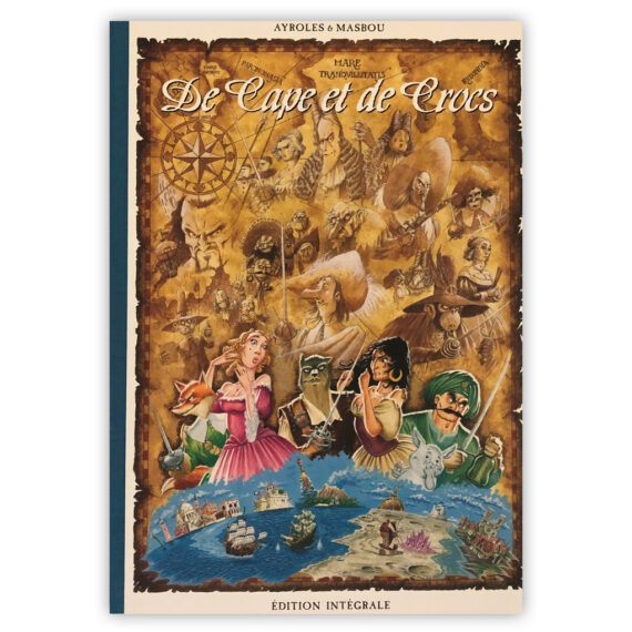 Ayroles & Masbou - De Cape et de Crocs Intégrale - Tirage de tête (2019)