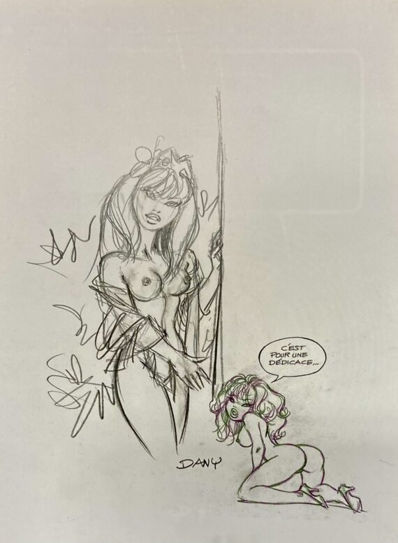 Dany - Dédicace / çà vous intéresse N° 3 "Vous n'avez pas honte ?" (1994)