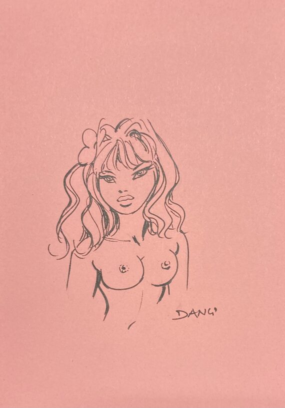 Dany - Dédicace / Artbook "69" Version rose (2024) A