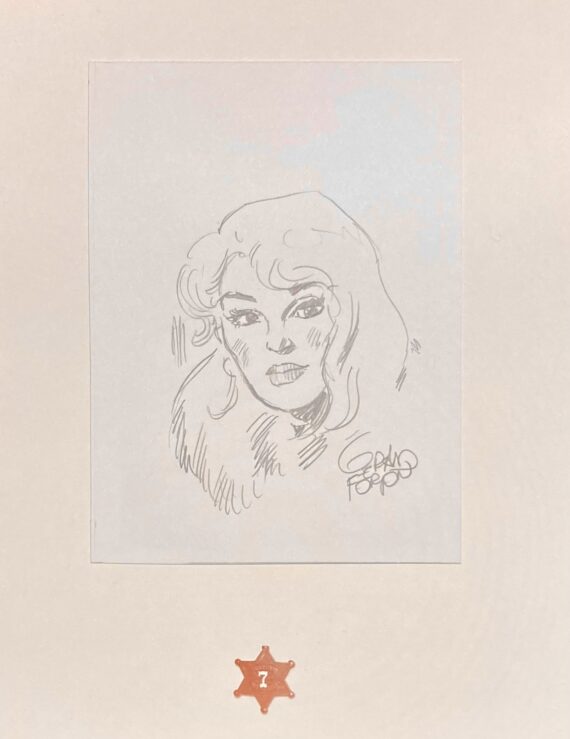 Forton & Lecureux - Dédicace / Teddy Ted  N° 7 "Quand les coyotes hurleront" (2012)