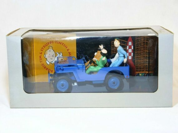 Hergé - Tintin Objectif Lune / Jeep Hapax 1/18e (1994)