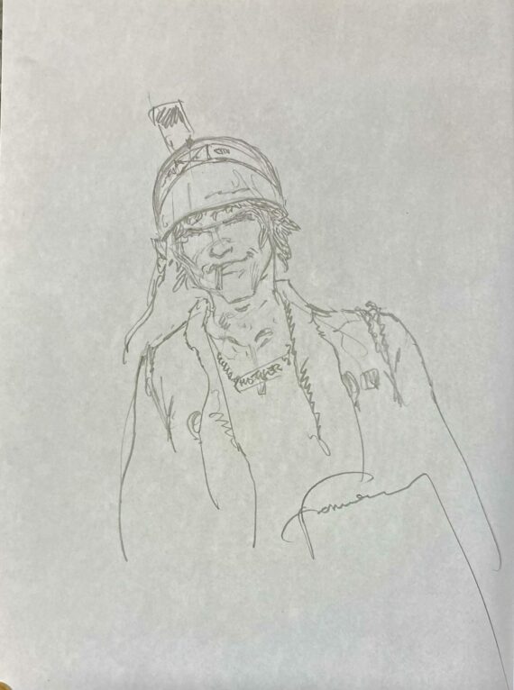 Hermann - Dédicace / Jeremiah N° 1 "La nuit des rapaces" (2020)