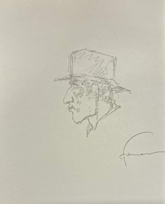 Hermann - Dédicace / Portfolio Il était 7 fois N° 33 - 77 exemplaires (2025) B